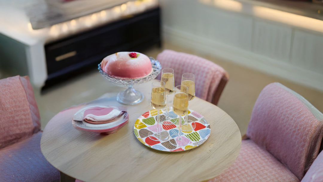 Dukade bordet - Förvandla ditt bord med vackra bordstextilier