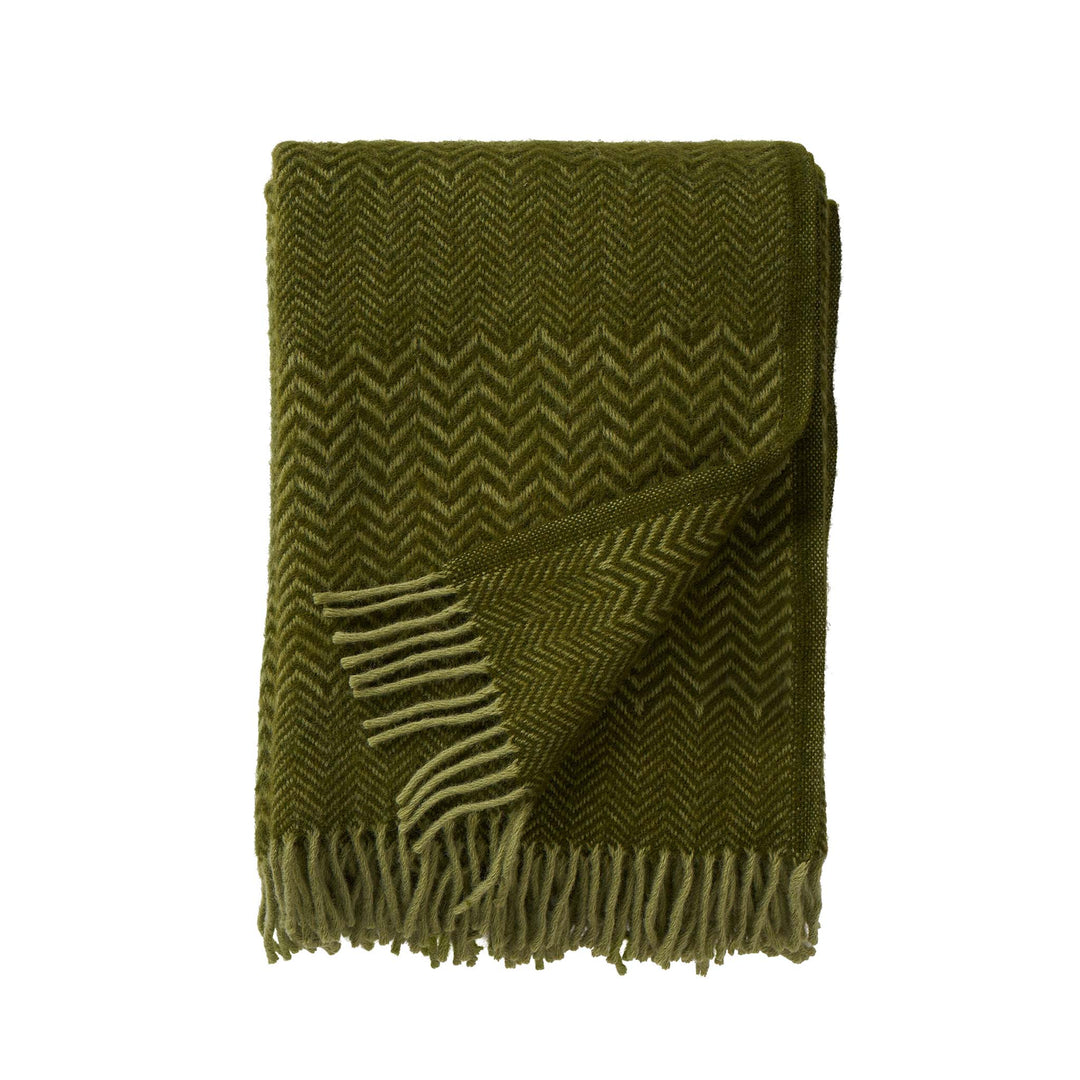 KLIPPAN ウールブランケット 130x180cm Zigzag – Klippan Yllefabrik