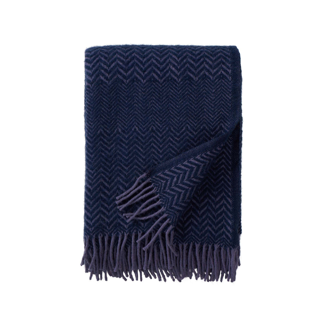 KLIPPAN ウールブランケット 130x180cm Zigzag – Klippan Yllefabrik