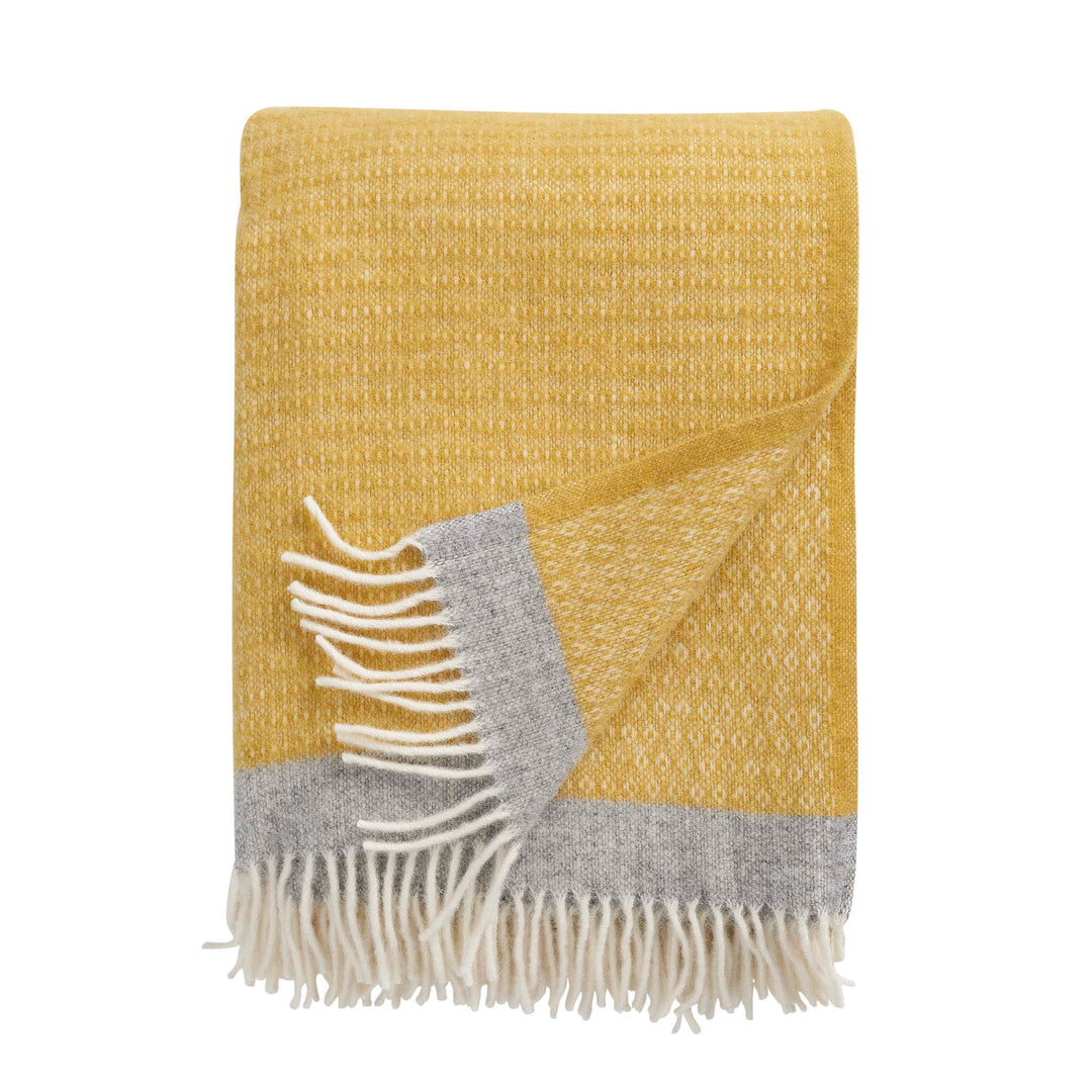 KLIPPAN 羊模様 毛布 90x130cm Bää – Klippan Yllefabrik